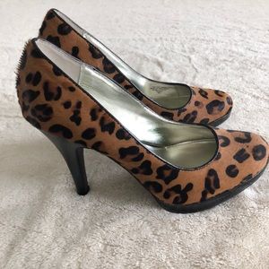 ALFANI Size 8  Sexy Leopard Print Heels NWOT